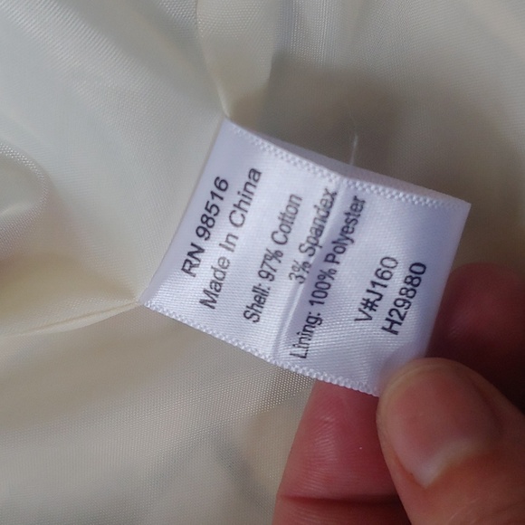 COLDWATER CREEK WATERCOLOR FLORAL BLAZER - Picture 5 of 8